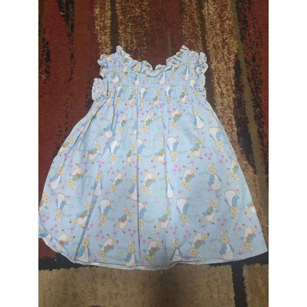 Beatrix Peter Rabbit 18 Months Baby Girl Smocked Dress Easter Spring
